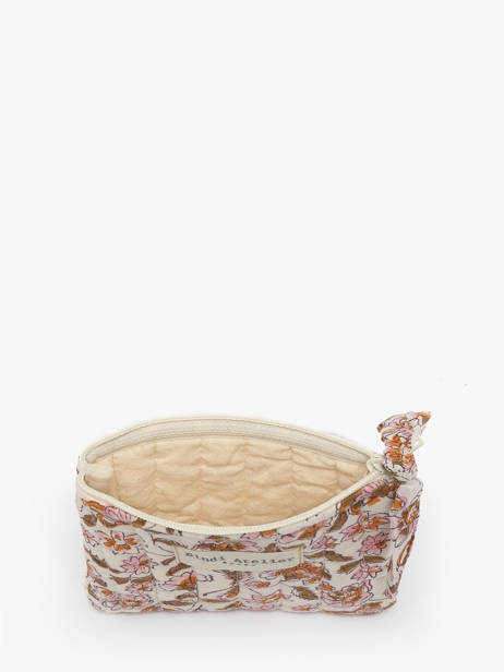 Coin Purse Bindi atelier Multicolor floral PM other view 1