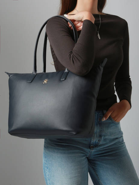 Shoulder Bag Popette Nylon Tommy hilfiger Blue popette AW17705 other view 1