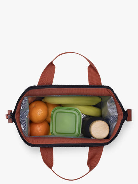 Sac Gouter Cabaia Rouge lunch LUNCHBAG vue secondaire 1