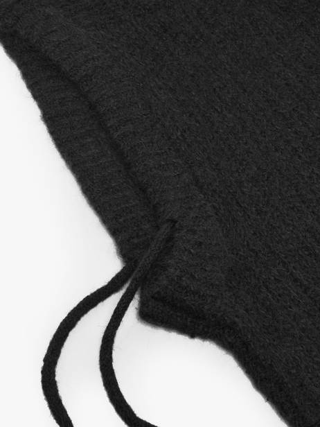Bonnet Pieces Noir nambi 17154954 vue secondaire 2
