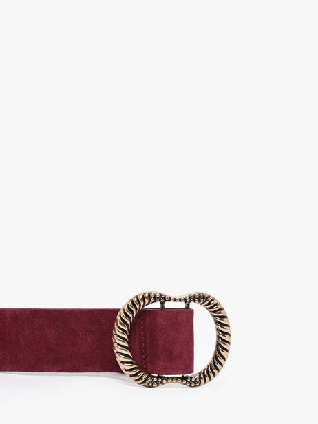 Belt Pieces Red nikka 17131109 other view 2