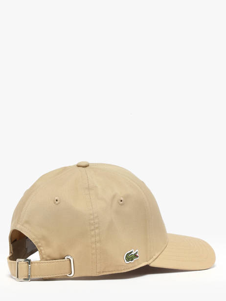 Cap Lacoste Beige accessoires RK034200 other view 2