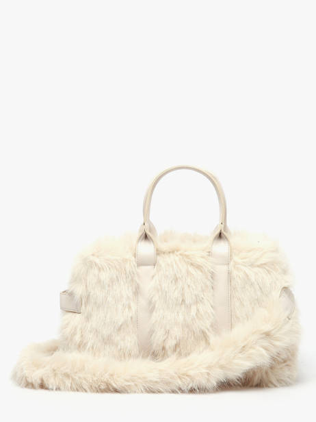 Sac Porté Main Fur Miniprix Beige fur A473 vue secondaire 3
