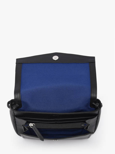 Sac Bandoulière Charlotte Cuir Le tanneur Noir charlotte TOTT3C01 vue secondaire 3