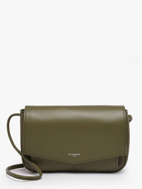Shoulder Bag Charlotte Leather Le tanneur Green charlotte TOTT3C01