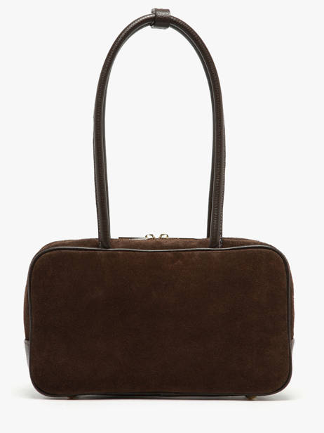 Shoulder Bag Velvet Caviar Milano Brown velvet caviar VC25093