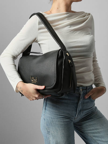 Shoulder Bag Libra By byblos Black libra BS34B05 other view 1