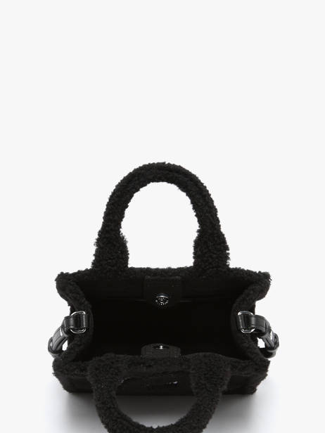 Rue St Guillaume Shearling Mini Tote Karl lagerfeld Black rsg A4W50016 other view 3