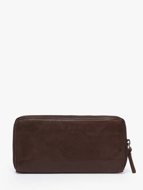 Wallet Leather Biba Brown heritage BT10 other view 2