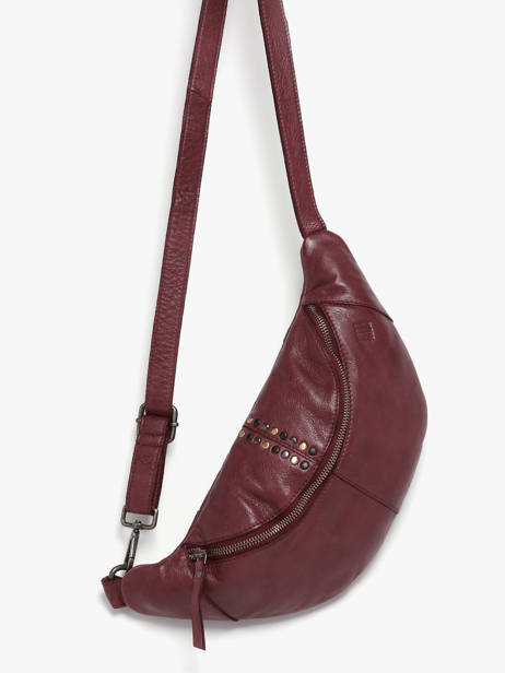 Belt Bag Heritage Leather Biba Violet heritage HAK5L other view 2