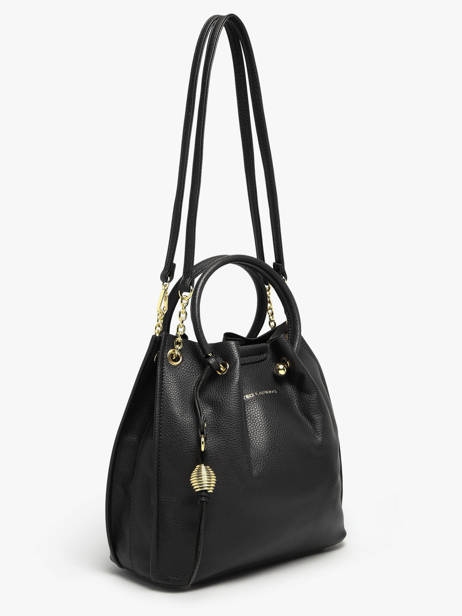 Backpack Ted lapidus Black gretel TLAU8932 other view 3