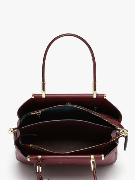 Small Azalie Satchel Ted lapidus Violet azalie TLHF9583 other view 2