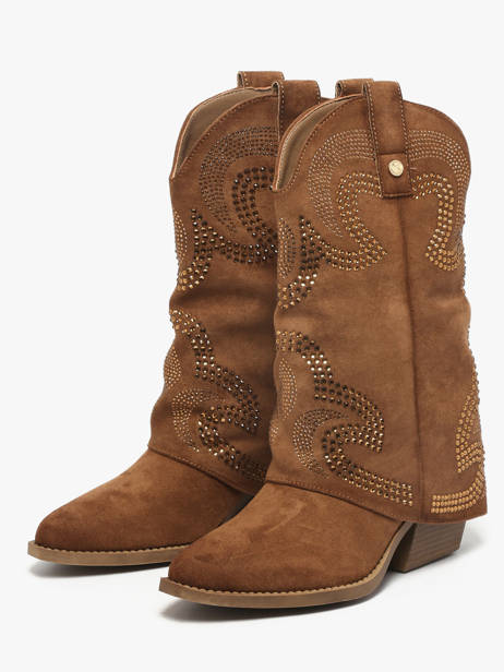 Santiago Boots Xti Brown women 144467 other view 1