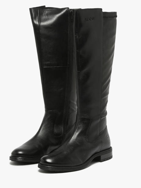 Boots In Leather Tt. bagatt Black women 40591010 other view 1