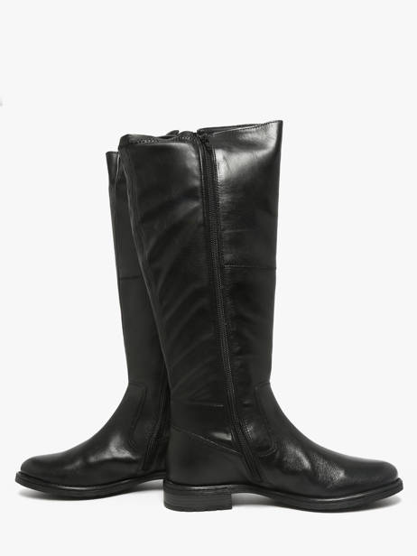 Boots In Leather Tt. bagatt Black women 40591010 other view 3