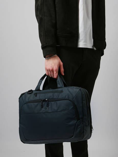 Porte Ordinateur Parvis 2 Compartiments Delsey Gris parvis + 3944169 vue secondaire 1