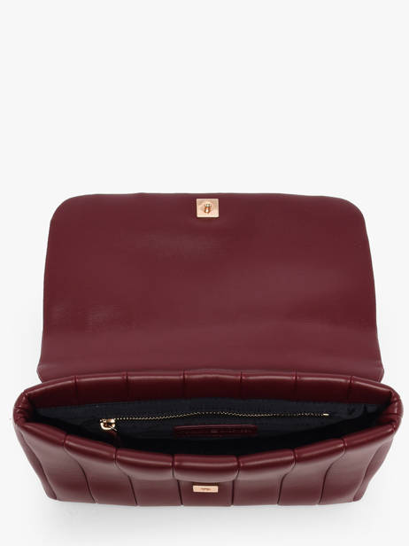 Sac Bandoulière Th Grace Polyurethane Tommy hilfiger Rouge th grace AW17669 vue secondaire 3