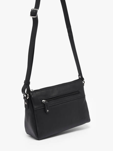 Crossbody Bag Confort Leather Hexagona Black confort 466744 other view 2