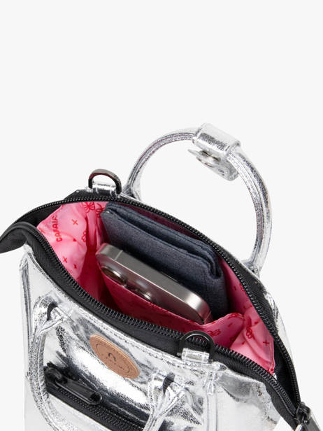 Crossbody Nano Bag Lucky Star Cabaia Silver lucky star STA other view 2