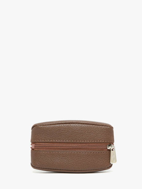 Leather Confort Wallet Hexagona Brown confort 461031 other view 2