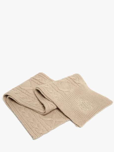 Scarf Lauren ralph lauren Brown textile 54P04467 other view 2