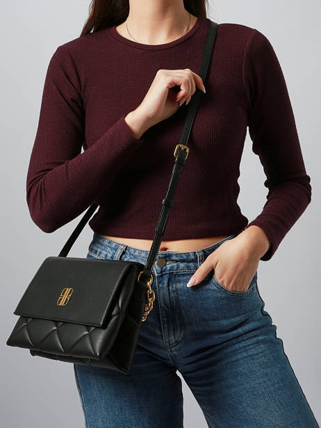 Quilted June Shoulder Bag Laurent david Black ld bags 885 other view 1