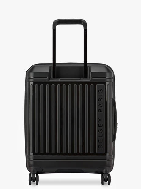 Expandable Cabin Luggage Delsey Black lutece 3802803 other view 4