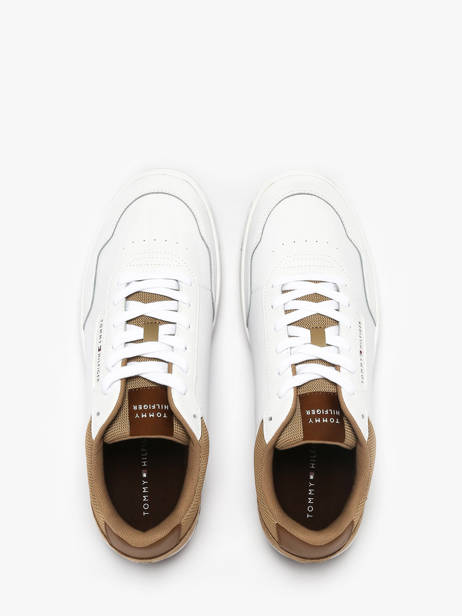 Sneakers In Leather Tommy hilfiger Brown men 5714AEI other view 3