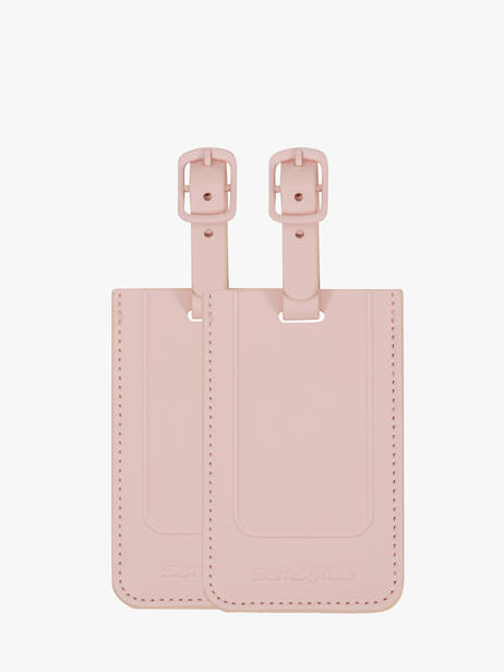 Luggage Tag Samsonite Pink ta revolution 155592