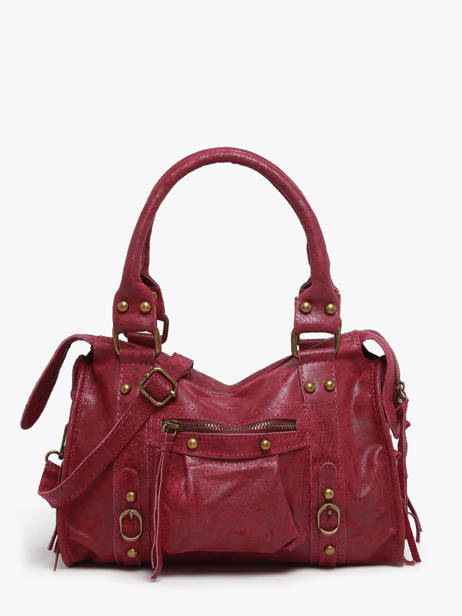 Sac Porté Main Spazzolato Cuir Milano Rouge spazzolato SP24094