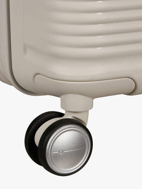 Valise Rigide Extensible Paralux Hs Samsonite Beige paralux hs 156525 vue secondaire 3