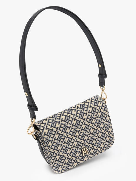 Shoulder Bag Th Jacquard Polyurethane Tommy hilfiger Blue th jacquard AW17447 other view 1
