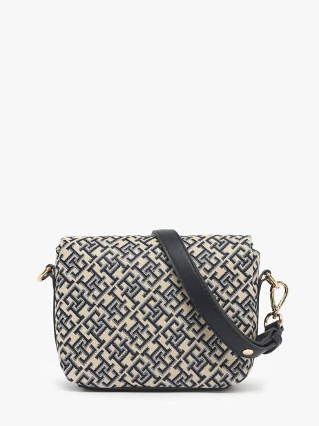 Shoulder Bag Th Jacquard Polyurethane Tommy hilfiger Blue th jacquard AW17447 other view 3