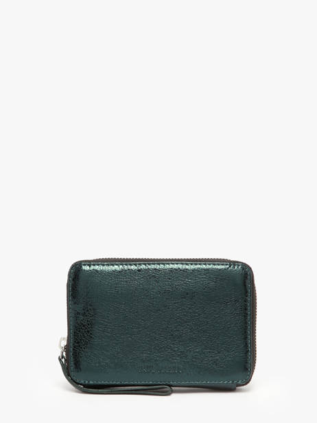 Leather Alice Minuit Wallet Paul marius Green minuit ALICEMIN other view 2