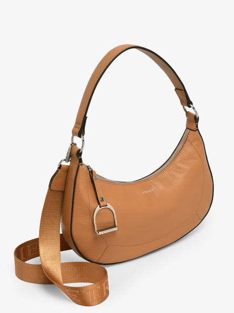 Medium Leather Altesse Shoulder Bag Etrier Yellow altesse EALT017M other view 3