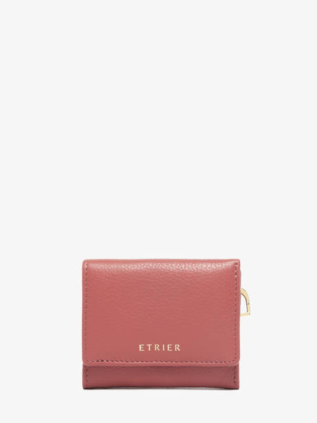 Leather Tradition Coin Purse S Etrier Pink tradition ETRA095S