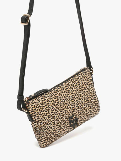 Shoulder Bag Camargue Leather Etrier Black camargue ECAM0141 other view 2