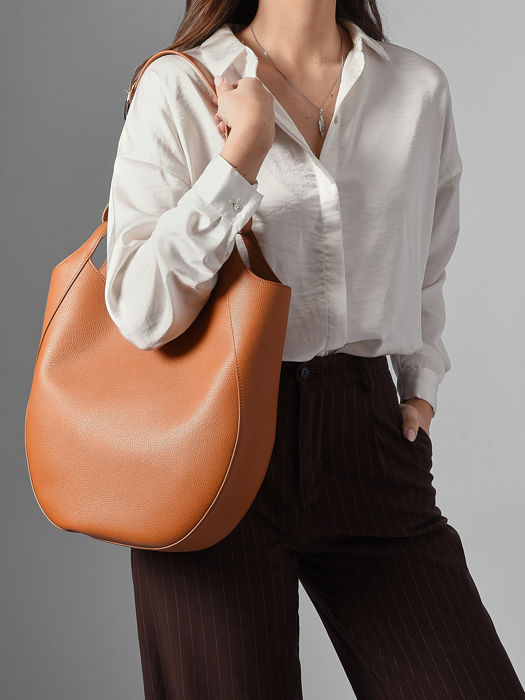Longchamp Le foulonné Hobo bag Orange