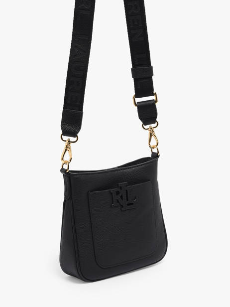 Sac Bandoulière Mini Cameryn Cuir Lauren ralph lauren Noir cameryn 31982184 vue secondaire 2
