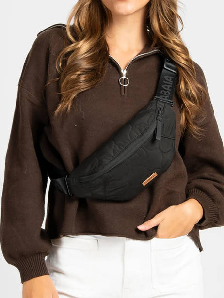 Reversible Belt Bag Cabaia Black belt bag BELTBAG other view 2