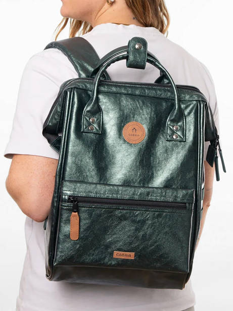 Customisable Backpack Adventurer Medium Cabaia Green adventurer BAGS other view 1