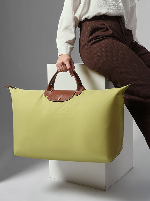 Longchamp Le pliage original Travel bag Green