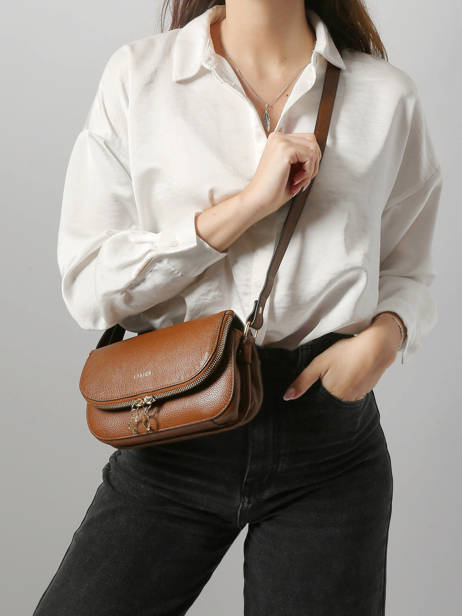 Small Leather Tradition Crossbody Bag Etrier Beige tradition ETRA059S other view 1