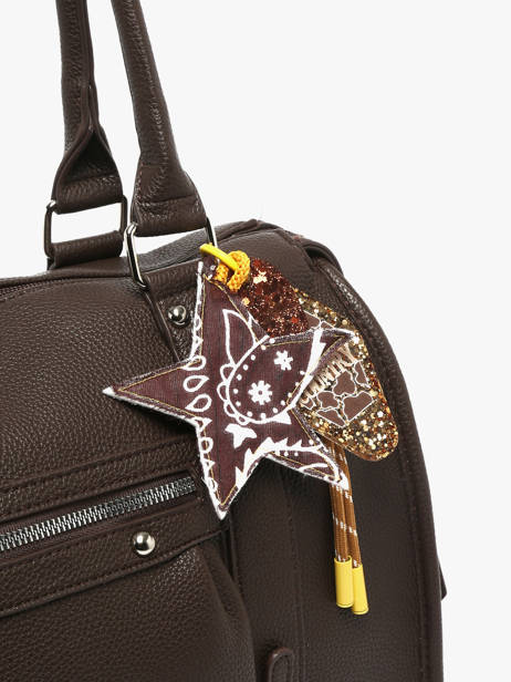 Bag Handle Fifille club Brown bandanas COU other view 1