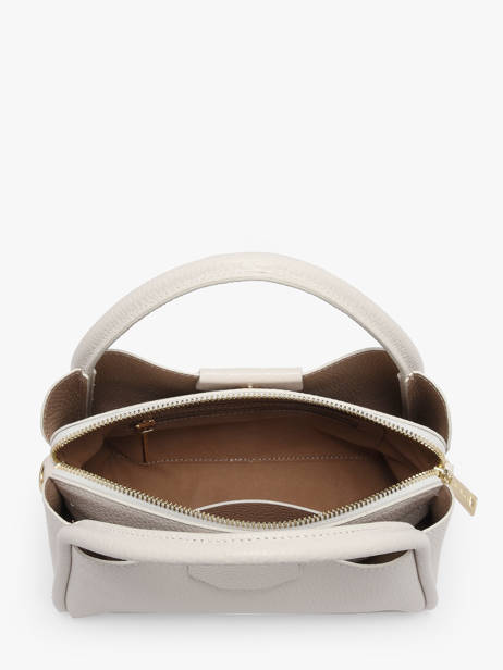 Sac à Main Ida Double Cuir Lancaster Blanc ida double 83 vue secondaire 2