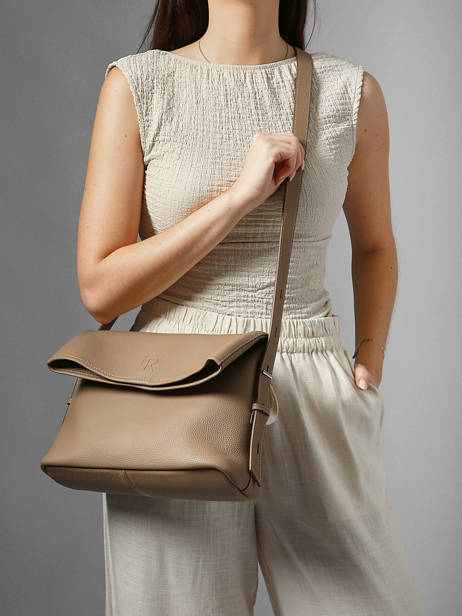 Shoulder Bag Cavalier Leather Etrier Brown cavalier ECLR135M other view 1
