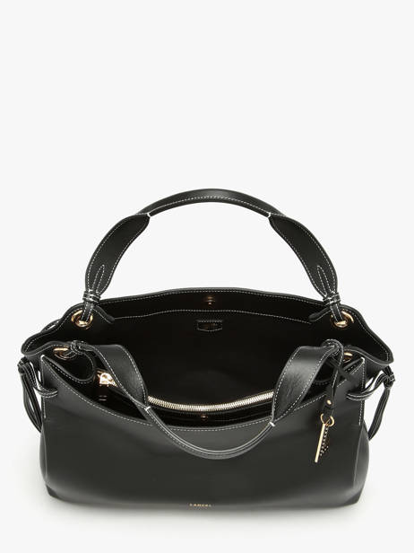 Shoulder Bag Swann Leather Lancel Black swann A13990 other view 3