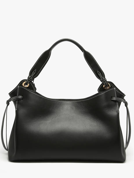 Shoulder Bag Swann Leather Lancel Black swann A13990 other view 4