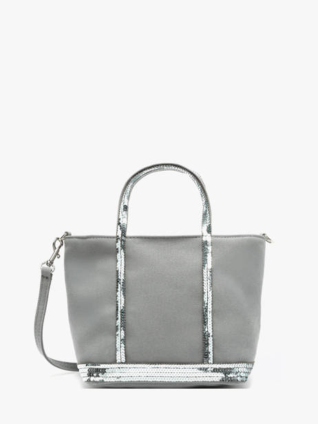 Sac Bandoulière Baby Cabas Paillettes Vanessa bruno Gris cabas 1V40410