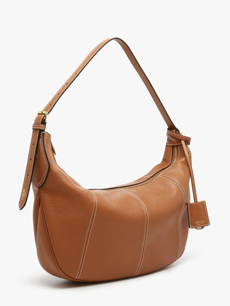 Sac Hobo Zippé L Victoire Cuir Lancel Marron victoire A13994 vue secondaire 1